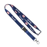 LANYARD CON LOGO RICAMATO JACQUARD